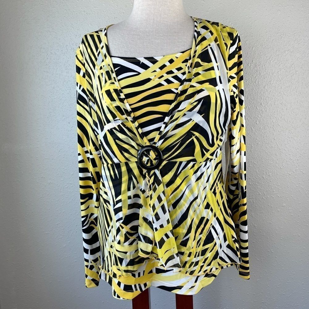 NWT Multiples Blouse Top Size M